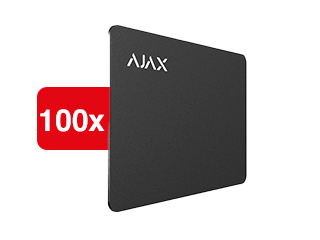 ALARME - Ajax Pass (100 pcs) -Black