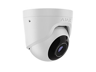 VIDÉOSURVEILLANCE - Ajax TurretCam (8 Mp/2.8 mm) (8EU) ASP white