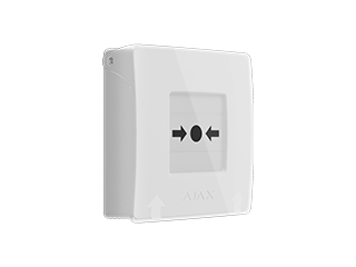 ALARME - Ajax Manual Call Point (White)
