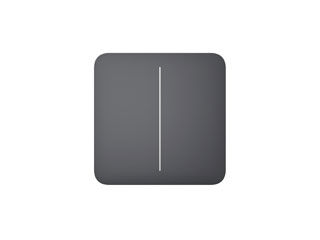 ALARME - Ajax SoloButton (2-gang) [55] graphite