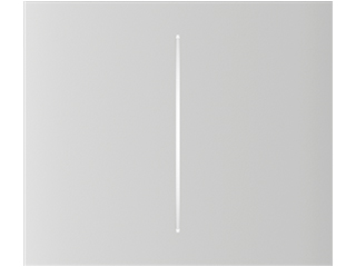 MODULES D'AUTOMATISATION ET D'INTEGRATION - Ajax CenterButton (2-gang) white Vertical