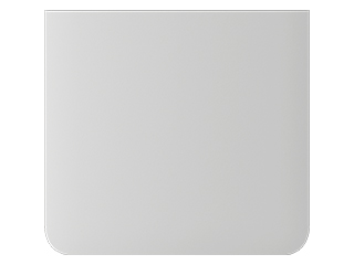 ALARME - Ajax SideButton (1-gang/2-way) white Vertical